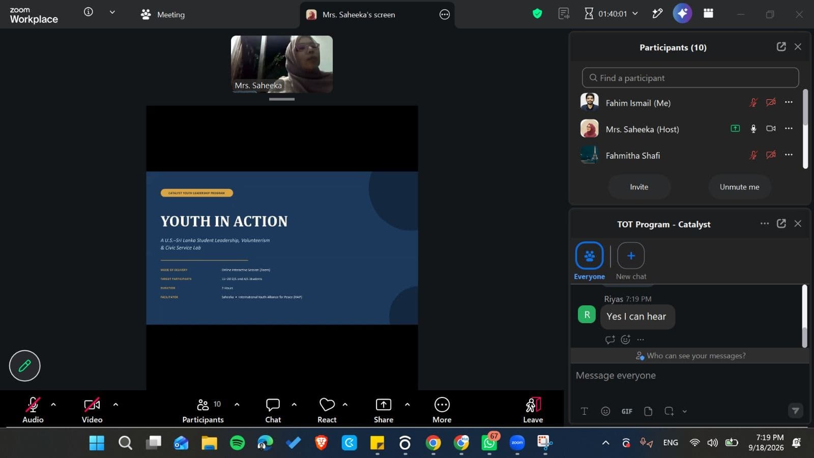 Youth in Action